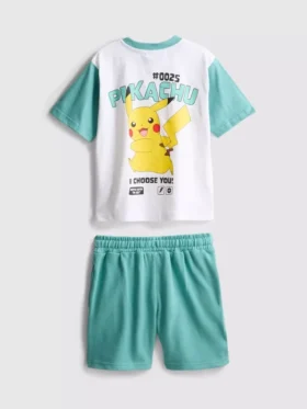 3–9-vuotiaille | Pokémon-T-paita ja Shortsit