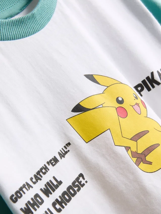 3–9-vuotiaille | Pokémon-T-paita ja Shortsit