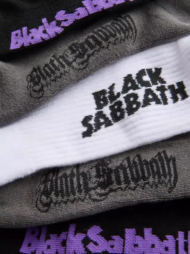 3 kpl mustia Sabbath-sukat