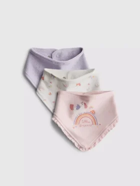 3 kpl:n pakkaus bandana-ruokalappuja
