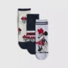 3 kpl:n pakkaus Disneyn Minnie Mouse -nilkkasukat