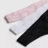 3 kpl saumattomia jacquard-stringejä