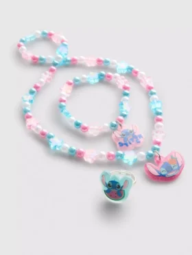 3-osainen Disneyn Stitch-korut-seti