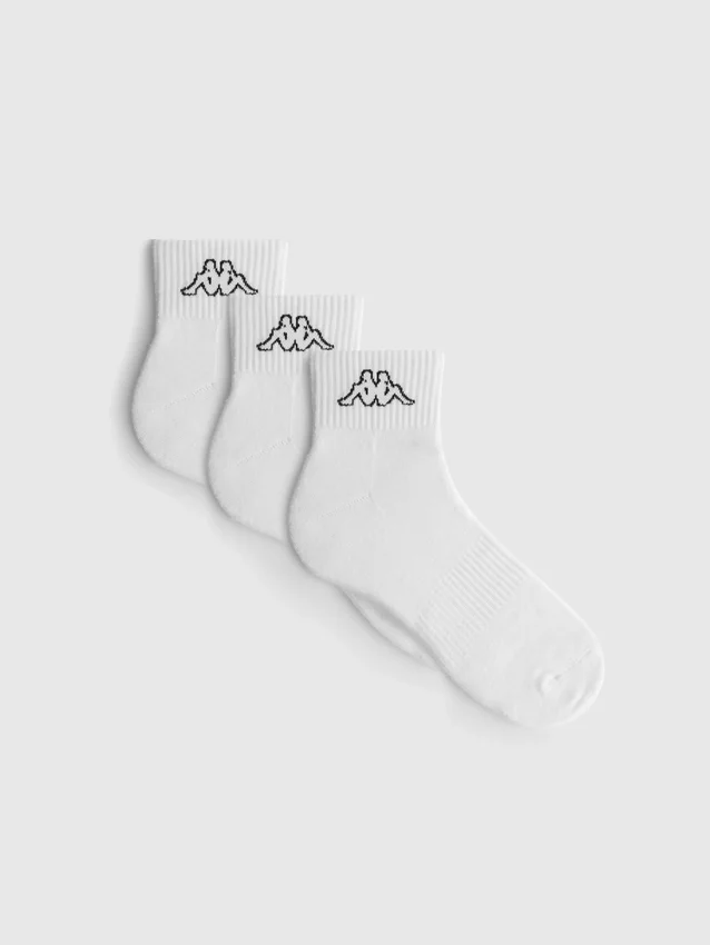 3-pack Kappa x Primark -neljännespituiset sukat
