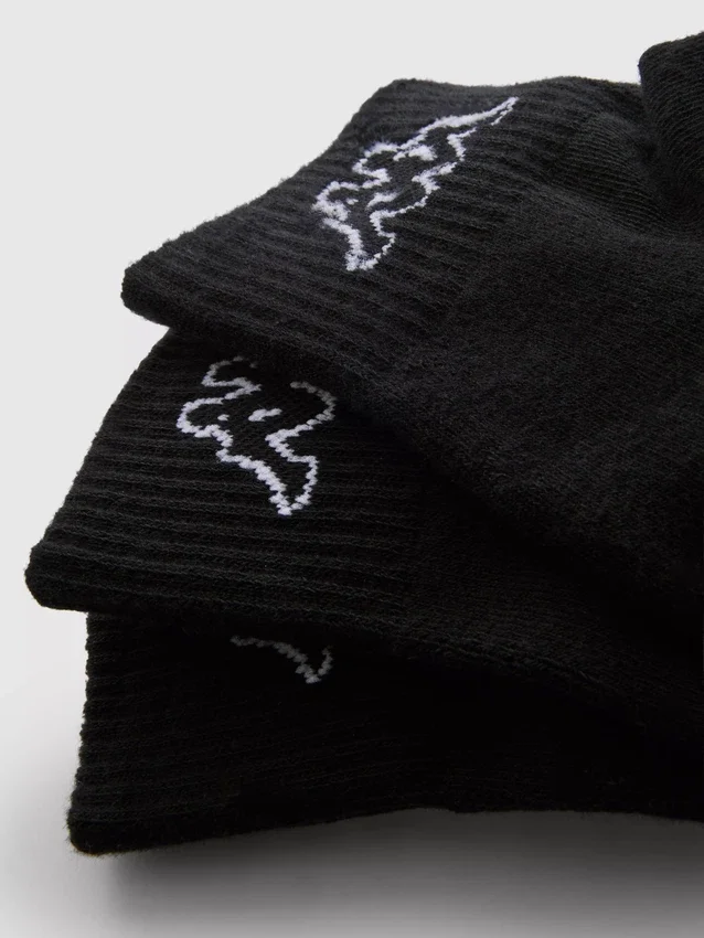 3-pack Kappa x Primark -neljännespituiset sukat