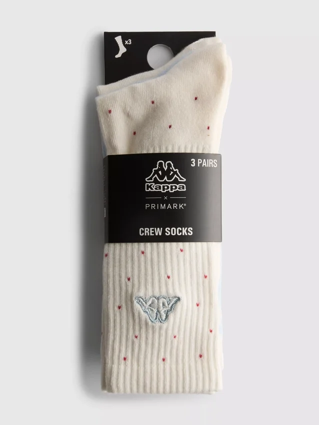 3-pakkaus Kappa x Primark -sukat