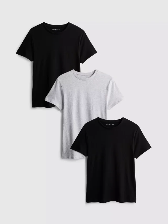 3-pakkaus t-paitoja