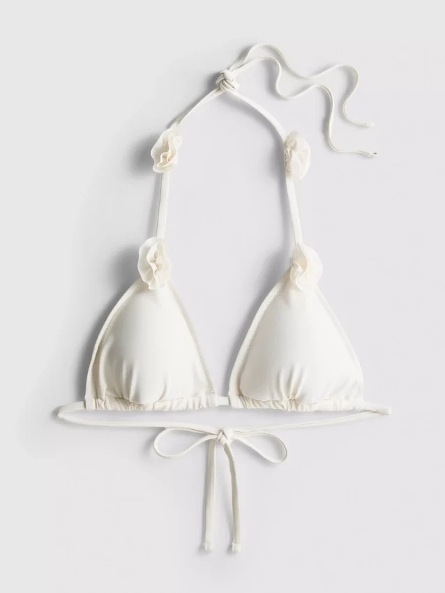 3D-kukallinen kolmiomainen bikiniliivi