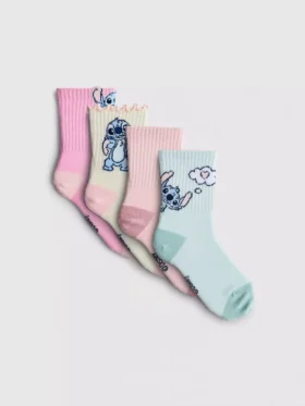 4-pakkaus Disneyn Stitch-nilkkasukat