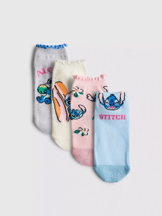 4-pakkaus Disneyn Stitch-tennarit