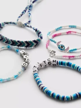 5 kpl:n Disney Stitch -rannekorusetti Setit
