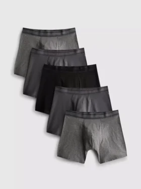 5 kpl:n jacquard-boksershortsit