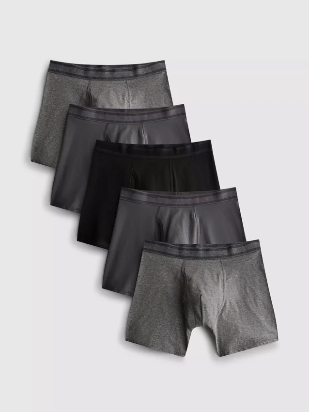5 kpl:n jacquard-boksershortsit