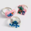 5 kpl:n pakkaus Disneyn Stitch-riipusormuksia