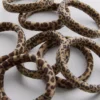 6 kpl leopardikuvioisia hiusnauhoja