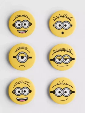 6 kpl Minions-nappia