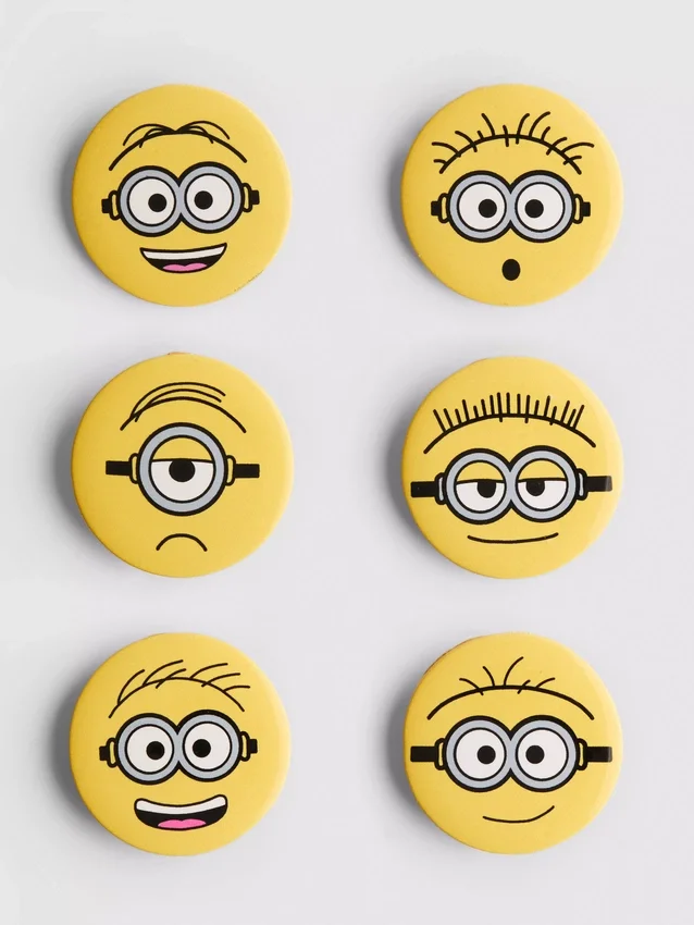 6 kpl Minions-nappia