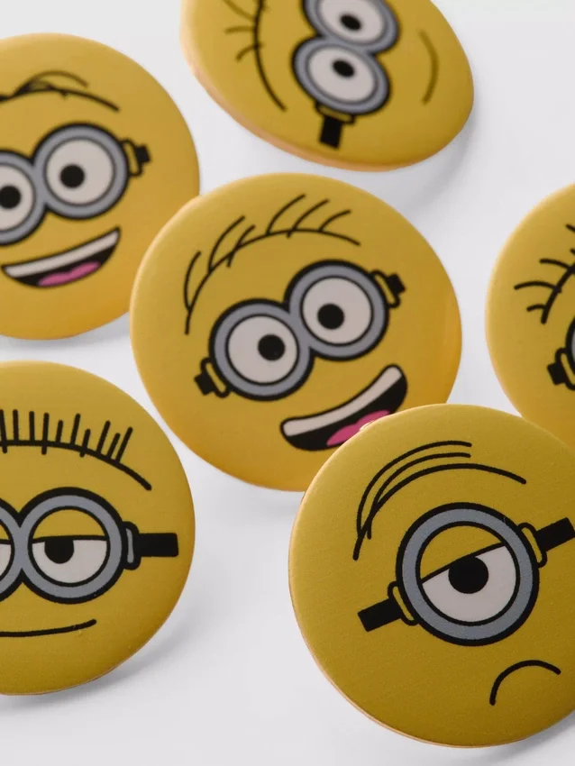 6 kpl Minions-nappia