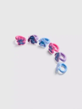 6 kpl:n pakkaus Disneyn Stitch-poninhäntäpidikkeitä