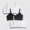 7–15 v. | 3 kpl ribbineuleisia crop-toppeja