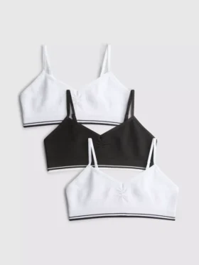 7–15 v. | 3 kpl ribbineuleisia crop-toppeja