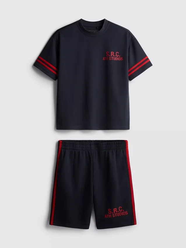 7–15 v. | Active Mesh -T-paita ja Shortsit