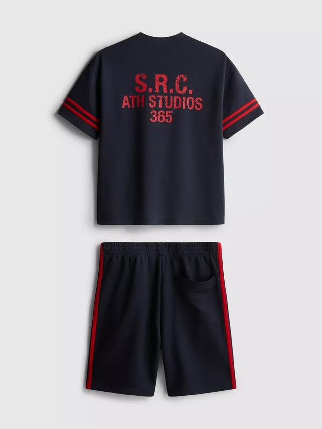 7–15 v. | Active Mesh -T-paita ja Shortsit