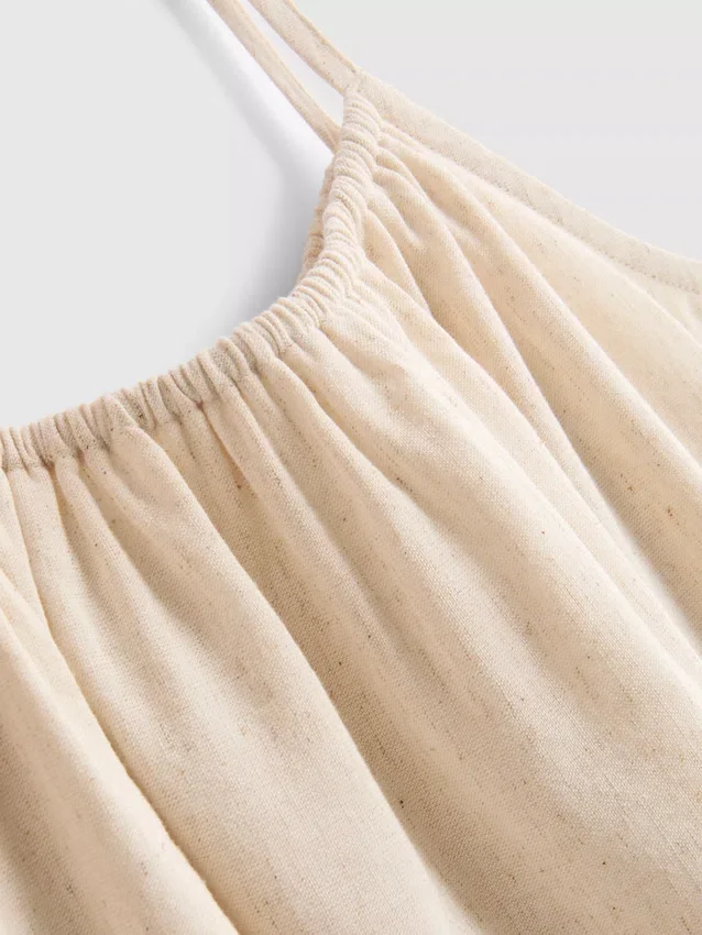 7–15 v. | brodeerattu cami-tyylinen smock-mekko