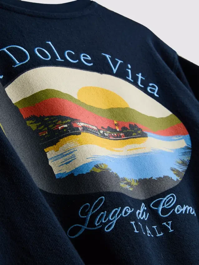 7–15 v. | Dolce Vita -grafiikkat-kauluspaita