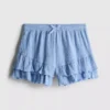 7–15 v. | ryppyiset kerrokselliset shortsit