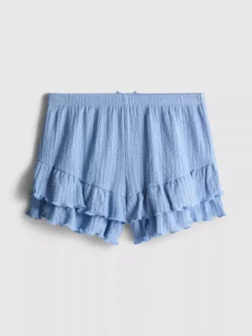 7–15 v. | ryppyiset kerrokselliset shortsit