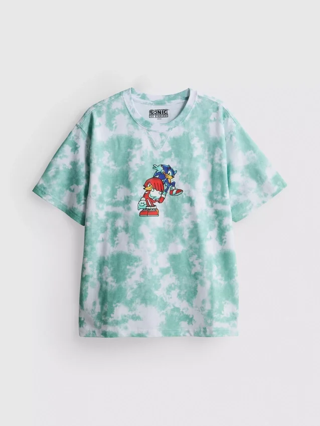 7–15 v. | Sonic the Hedgehog -tie-dye-kauluspaidat