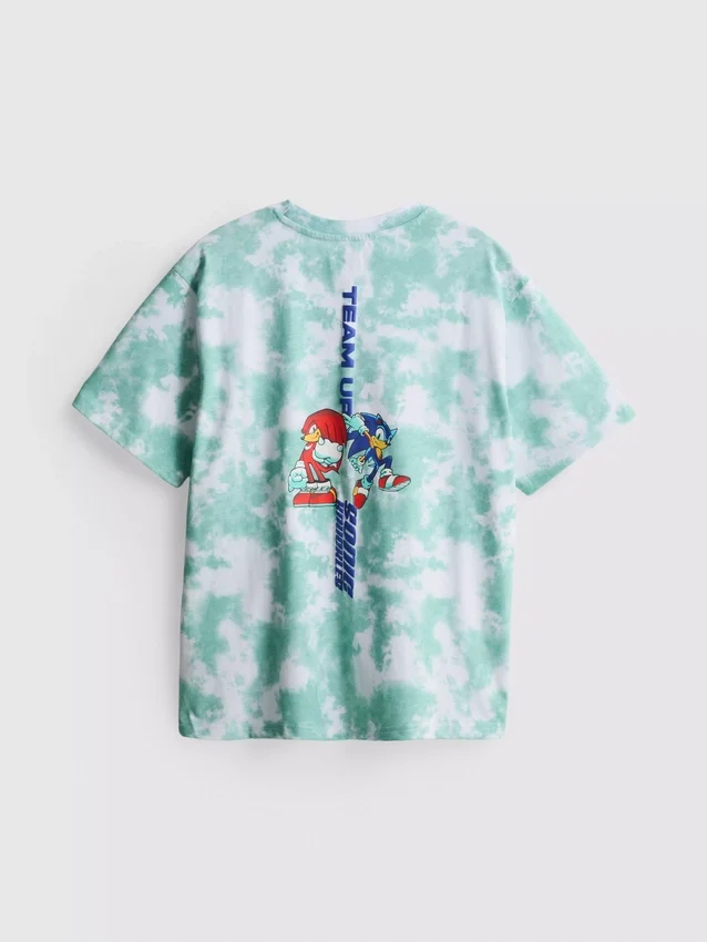 7–15 v. | Sonic the Hedgehog -tie-dye-kauluspaidat