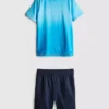 7–15 v. | urheilullinen t-paita- ja shortsisetti