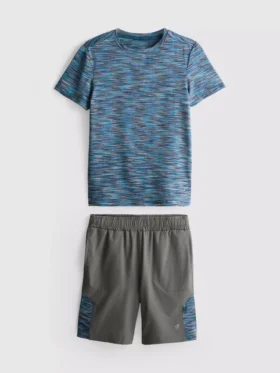 7–15 v. | urheilullinen t-paita- ja shortsisetti