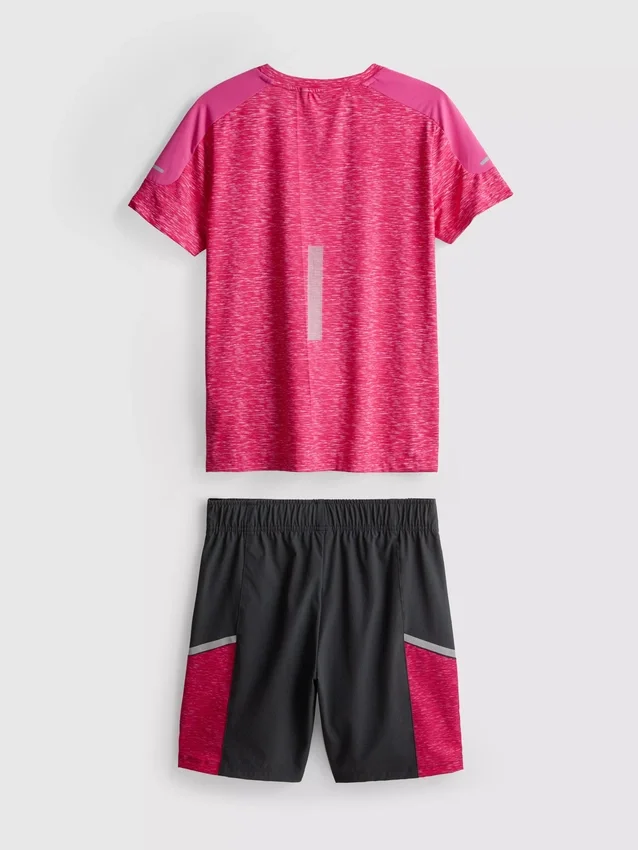 7–15 v. | urheilullinen t-paita- ja shortsisetti