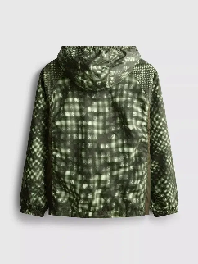 7–15-vuotiaille | camouflage-kuvioinen vetoketjullinen urheilutakki