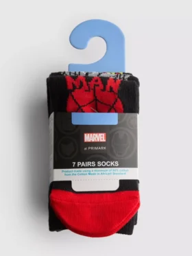 7 kpl:n pakkaus Marvel-nilkkasukat