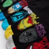 7 kpl:n pakkaus Marvel-nilkkasukat