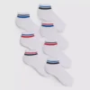 7 kpl raidallisia nilkkasukia