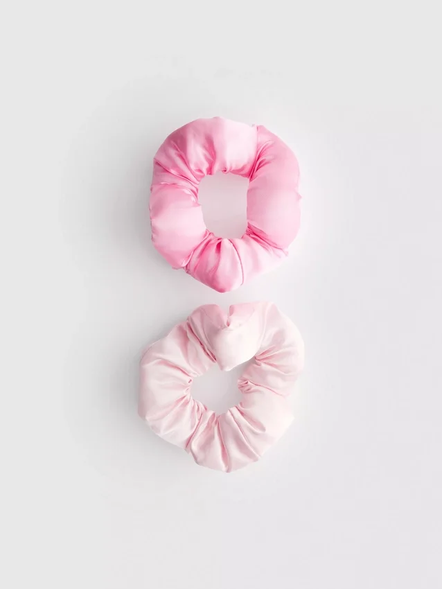 9 kpl:n pakkaus jättikokoisia satiinisia nukkumiseen sopivia scrunchie-hiusnauhoja