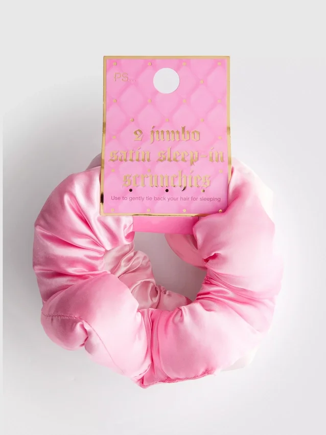 9 kpl:n pakkaus jättikokoisia satiinisia nukkumiseen sopivia scrunchie-hiusnauhoja