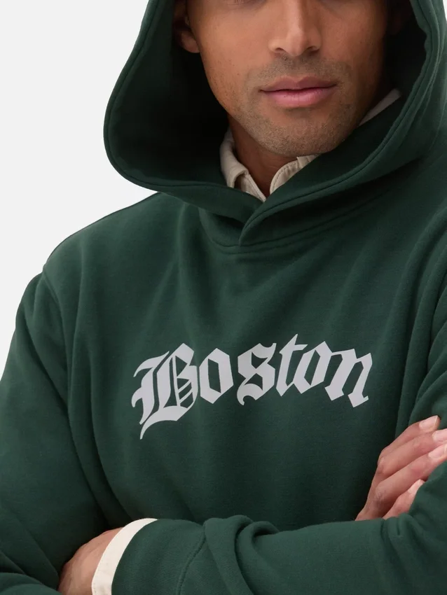 Boston-grafiikkahuppari