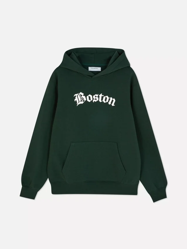 Boston-grafiikkahuppari