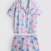 Boyfriend-malliset lyhyet pyjamat