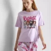 Bratz-puuvillaiset graafiset lyhythihaiset pyjamat