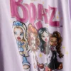 Bratz-puuvillaiset graafiset lyhythihaiset pyjamat