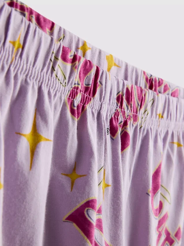Bratz-puuvillaiset graafiset lyhythihaiset pyjamat