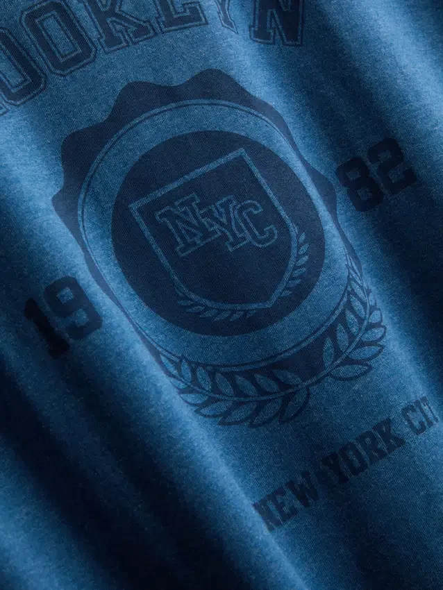 Brooklyn-varsity-lyhythihainen t-paita