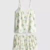 Cami-paita ja shortsit -pyjamat
